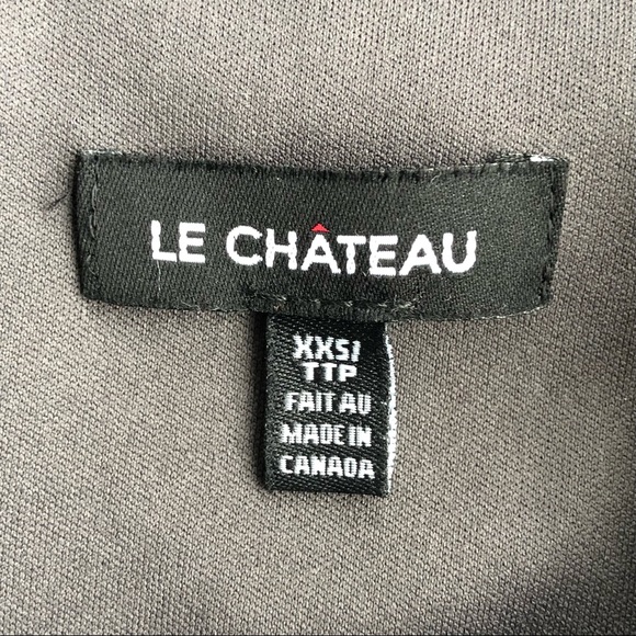 2000’s le chateau formal midi dress, size XXS - Picture 7 of 10